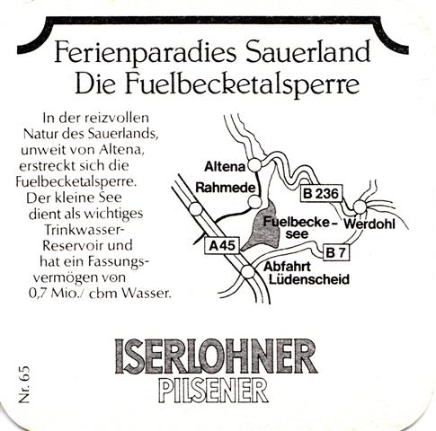 iserlohn mk-nw iserlohner ferien 2b (quad185-65 fuelbecketalsperre-schwarz)